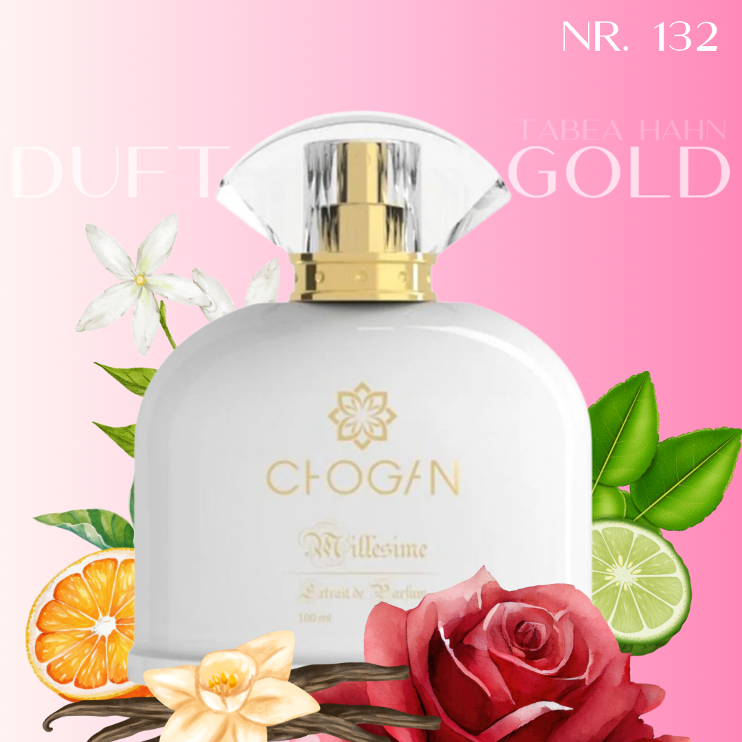 Chogan Parfum Nr. 132 für Damen – charakterstarker Duft mit floralen und holzigen Noten online kaufen
