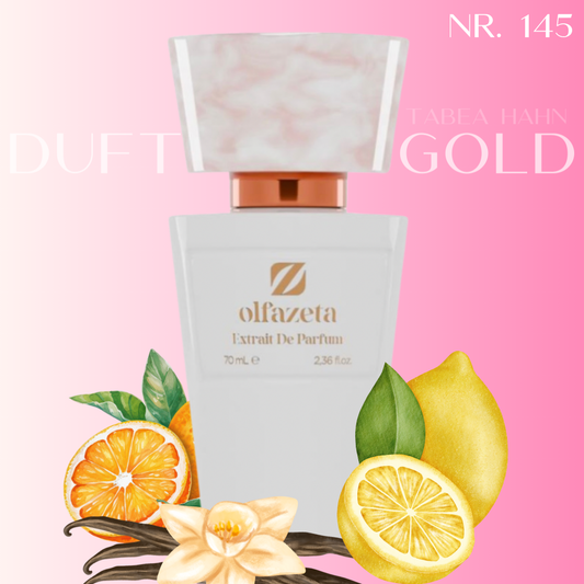 Chogan Parfum Nr. 145 für Damen – süßer, sonniger Duft mit gourmandiger Note für lebensfrohe Weiblichkeit